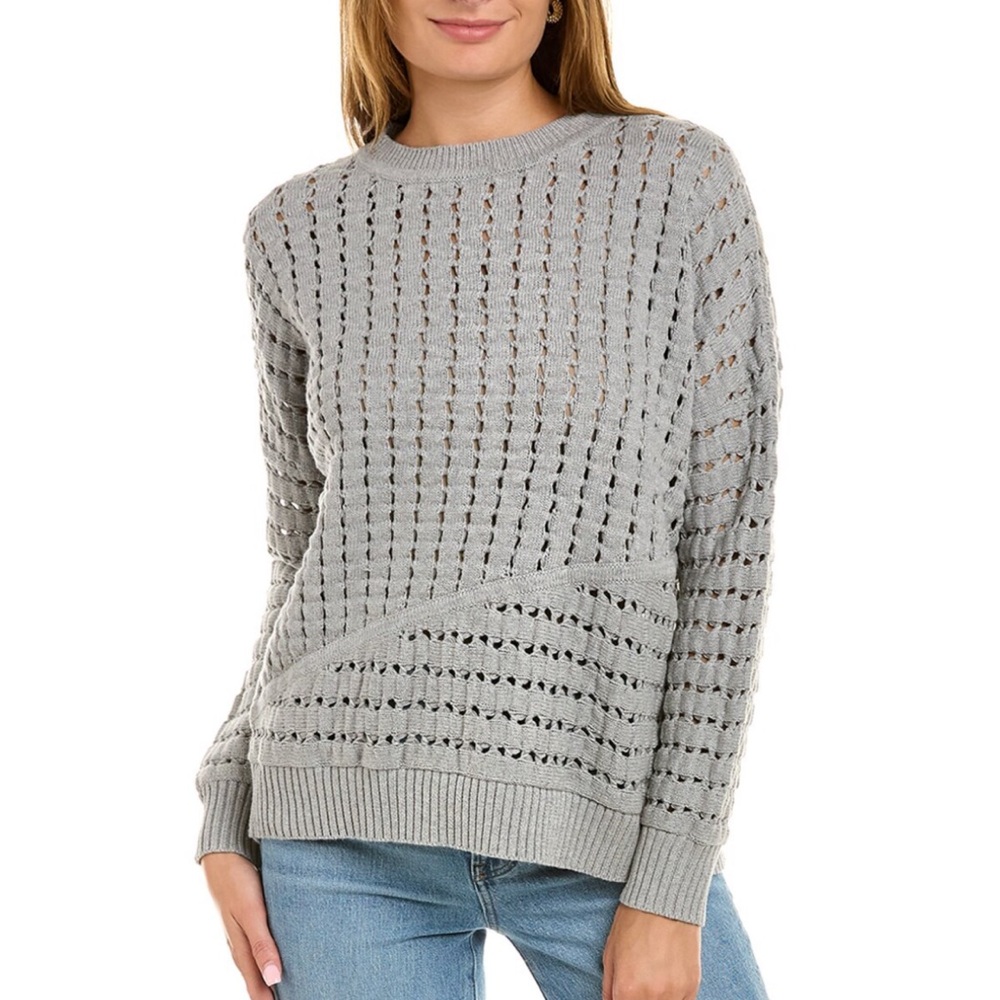 Forte Cashmere
Open Stitch Sweater.